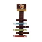 Happy Elephants Stripped Key Hangers (14x7x2)