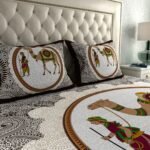 Jaipuri 100% Cotton Double Size Bedsheet with 2 Pillow Cover - Image 2
