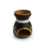 Handcrafted Terracotta Handpainted Scented Oil Burner Aroma Diffuser