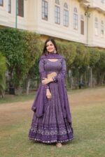 Premium Exquisite Faux Georgette adorned with heavy sequins embroidery Lehenga Choli - Image 5