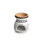 Handcrafted Terracotta Handpainted Scented Oil Burner Aroma Diffuser - Image 3