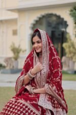 Premium Faux Blooming adorned with heavy sequins and intricate zari embroidery Lehenga Choli - Image 6