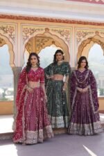 Premium Faux Blooming adorned with heavy sequins and intricate zari embroidery Lehenga Choli - Image 3