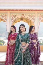 Premium Faux Blooming adorned with heavy sequins and intricate zari embroidery Lehenga Choli - Image 2