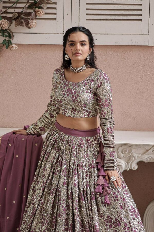 party wear lahanga choli 1