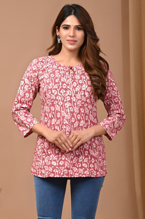 Bagru Hand Block Print Tops