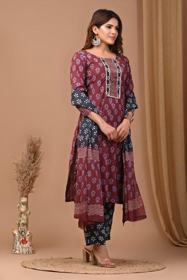 3 Piece Stitched KurtiPantDupatta Suit 14 scaled