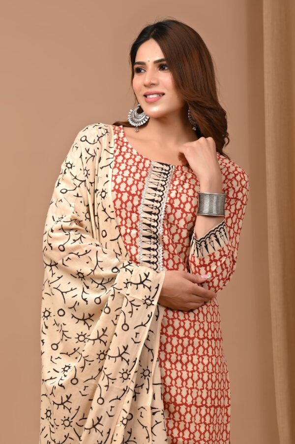 3 Piece Stitched KurtiPantDupatta Suit 20 scaled