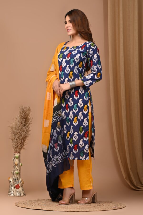 3 Piece Stitched KurtiPantDupatta Suit 40 scaled