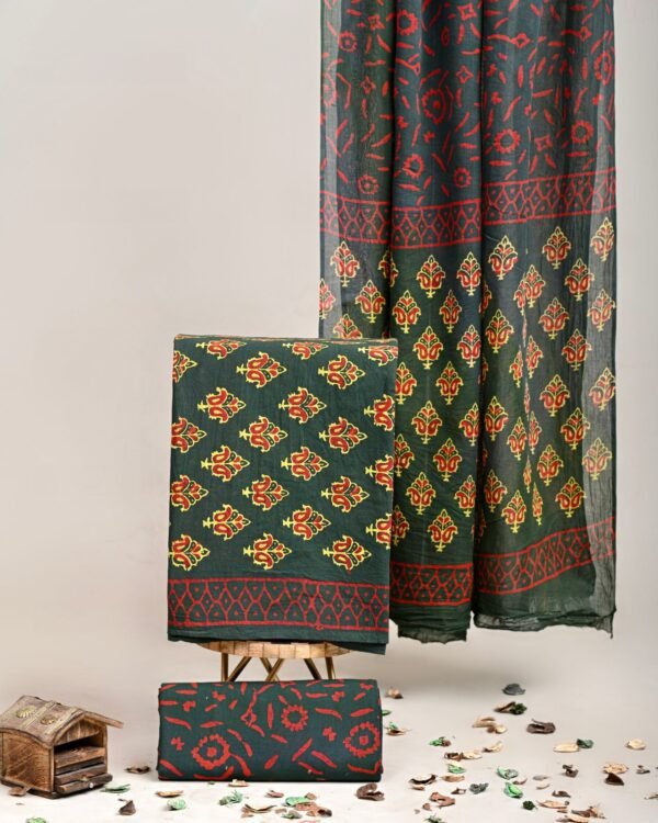HANDBLOCKPRINT COTTON DRESS MATERIAL 3