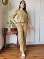 Women Designer New and Trendy Hand Block Printed Co-Ord Set Collection