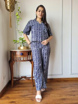 Hand Block Printed Co ord Set 108