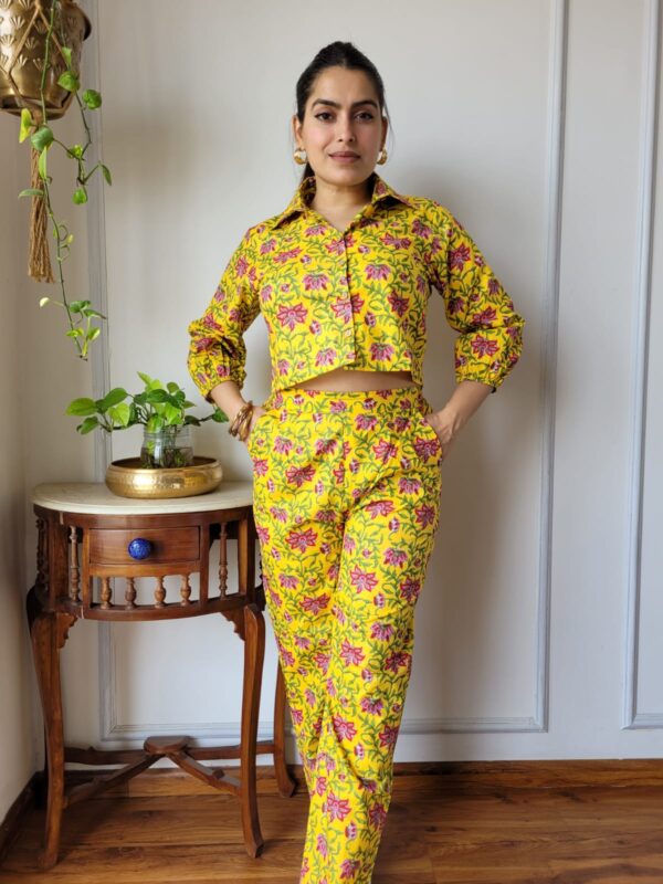 Hand Block Printed Co ord Set 35