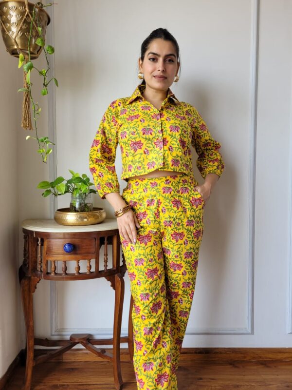 Hand Block Printed Co ord Set 39