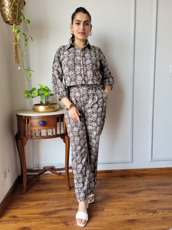 Hand Block Printed Co ord Set 41