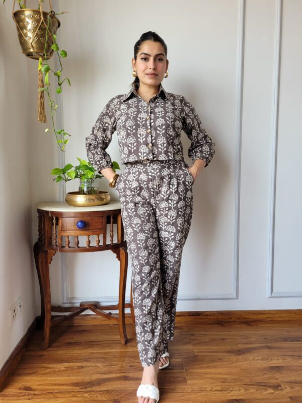 Hand Block Printed Co ord Set 43