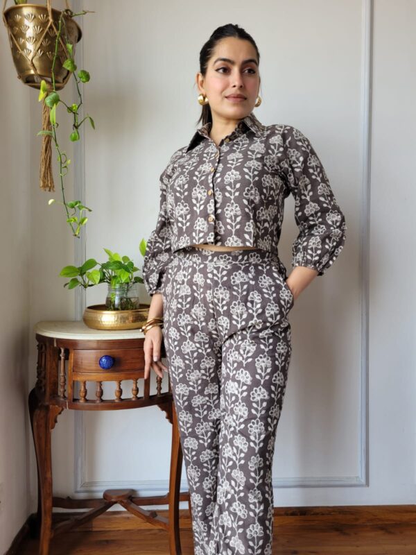 Hand Block Printed Co ord Set 45