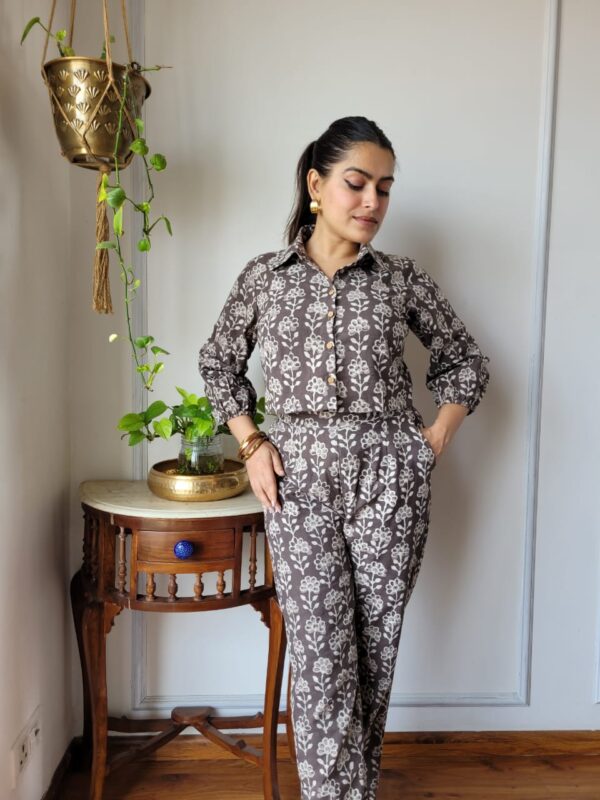 Hand Block Printed Co ord Set 47