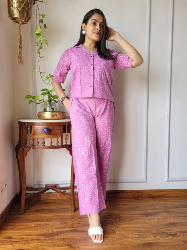 Hand Block Printed Co ord Set 56