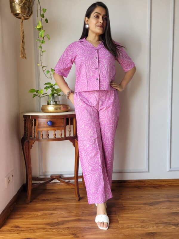 Hand Block Printed Co ord Set 57