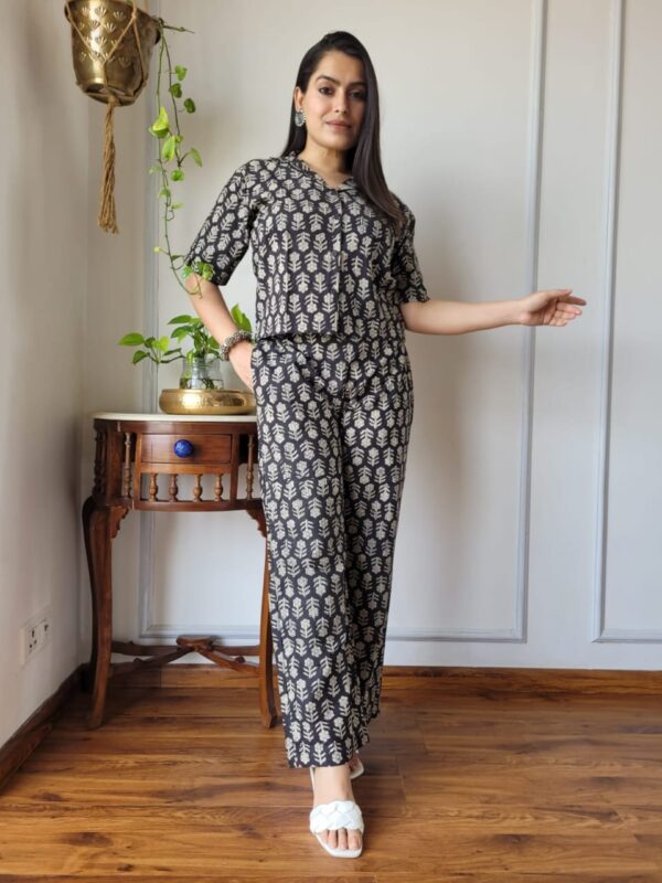 Hand Block Printed Co ord Set 73