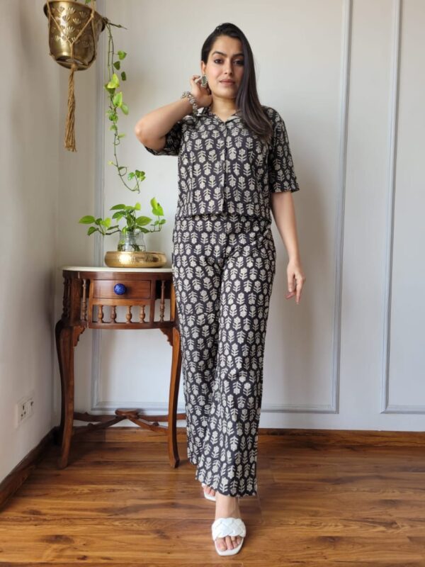 Hand Block Printed Co ord Set 77