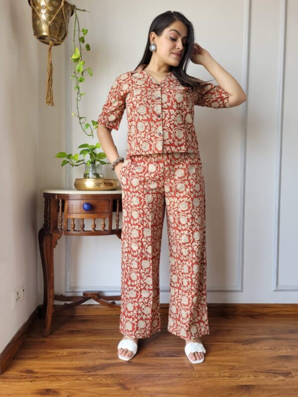 Hand Block Printed Co ord Set 88