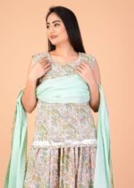 Designer Handblock Bagru Printed Lehenga Choli/Chania Choli - Image 5