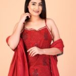 Designer Handblock Bagru Printed Lehenga Choli/Chania Choli