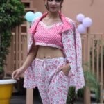 Women Designer New and Trendy Hand Block Printed Kot+Top+Bottom Co-Ord Set Collection 