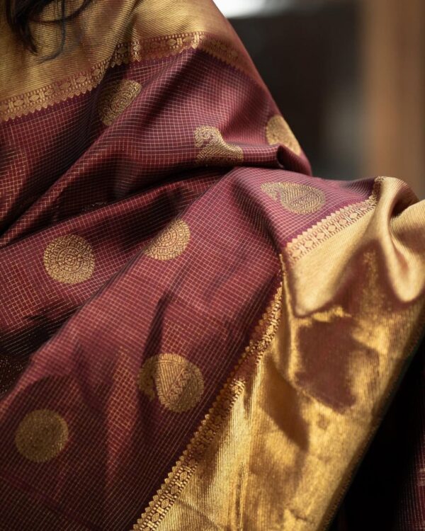 BANARASI SILK MAROON 5