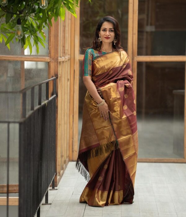 BANARASI SILK MAROON 6