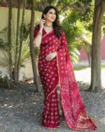 Bandhej / Badhni Print Silk Sarees