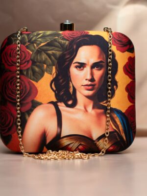 Celebrity Portrait Square Clutch