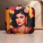 Celebrity Portrait Square Clutch