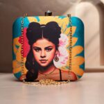 Celebrity Portrait Square Clutch