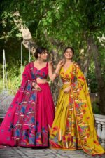 Chanderi Lehenga Choli