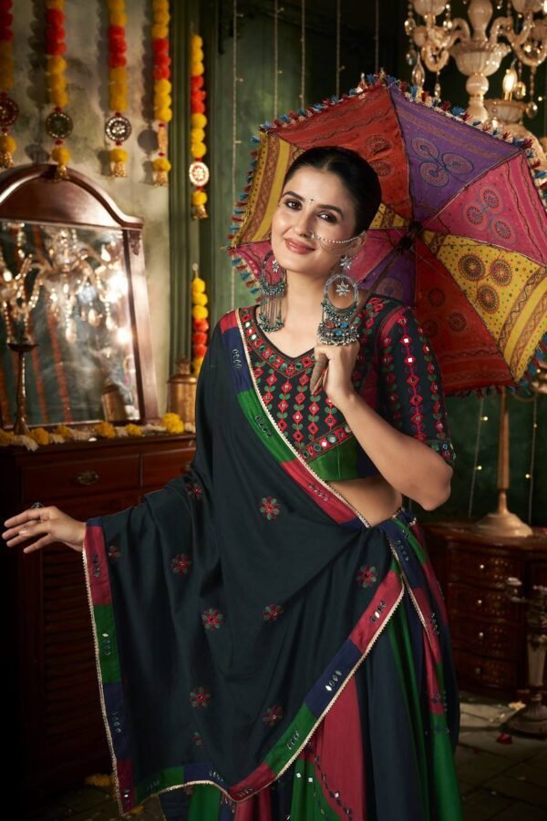 Multi Color  Chaniya Choli