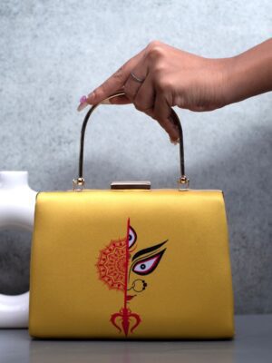 Durga Printed Designer Clutch