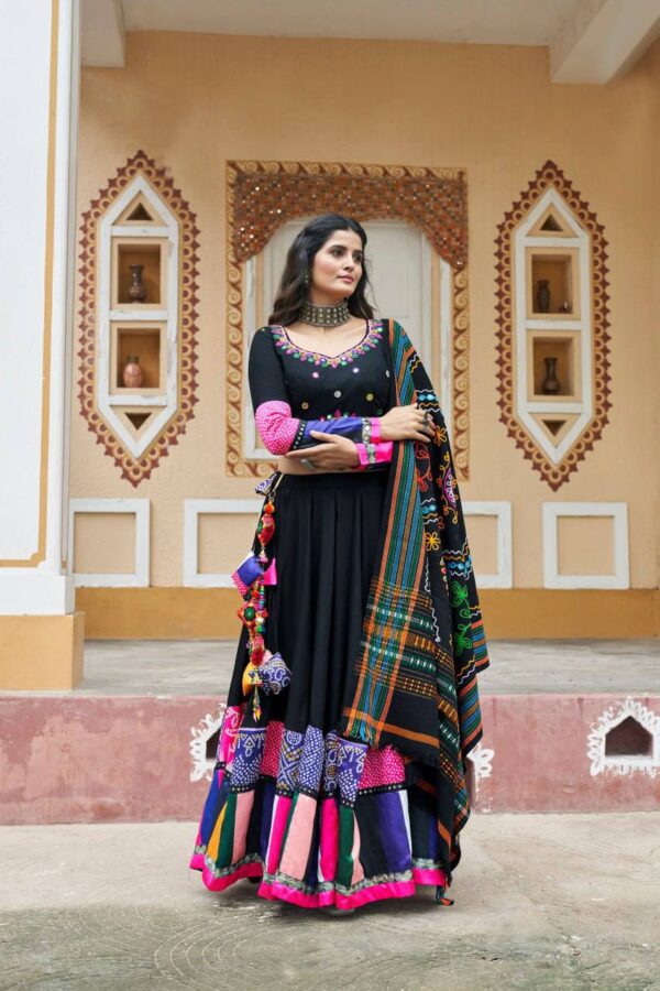 Elegant Black Lehenga Choli