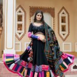 Elegant Black Lehenga Choli
