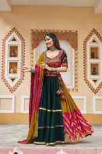 Elegant Mustard Yellow Lehenga Choli