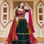 Elegant Mustard Yellow Lehenga Choli