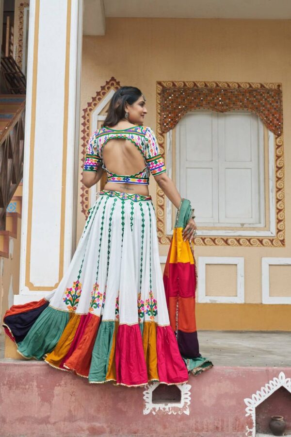 Elegant White Lehenga Choli