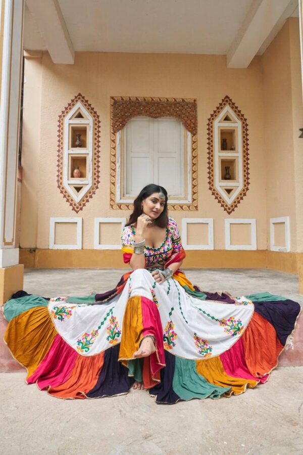 Elegant White Lehenga Choli