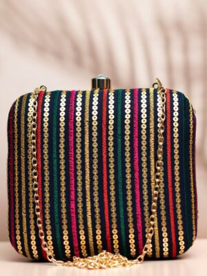 Ethnic Embroidery Clutch Bag