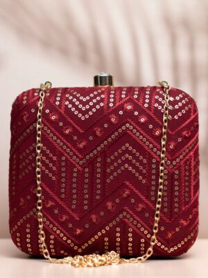 Ethnic Embroidery Clutch Bag