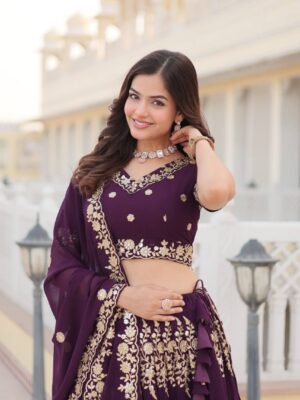 Georgette Lehenga Choli