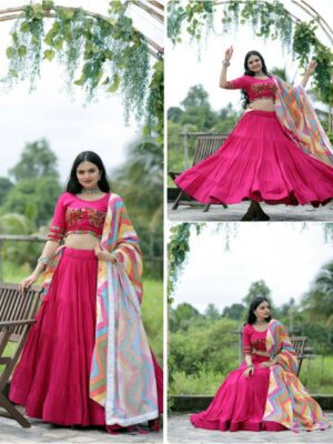 Rayon Lehenga Choli