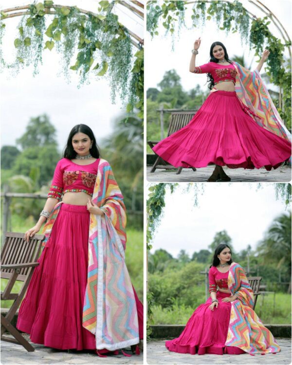 Rayon Lehenga Choli